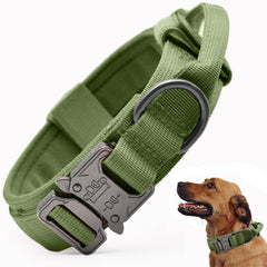 CADONO Tactical Dog Collar nylon close-up showing durability for training