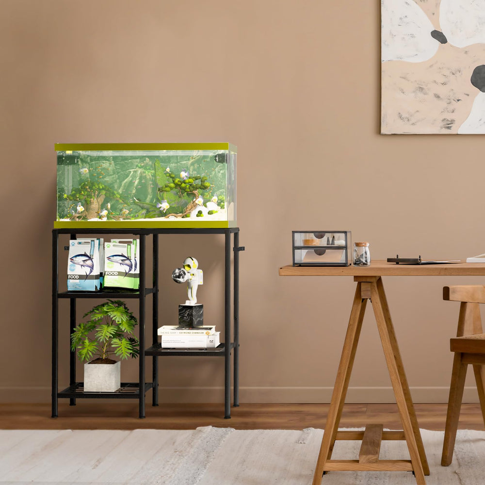 CADUKE aquarium stand living room setup fits modern decor