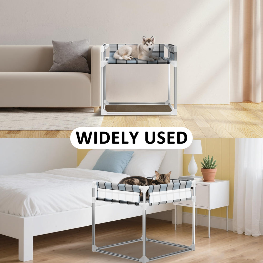 Caghash bedside closeup soft padding comfort boosts restful moments for pets.