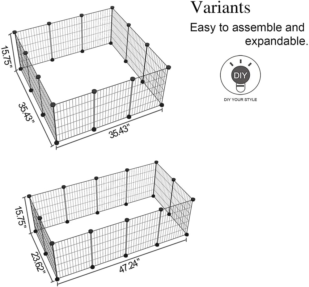 C&AHOME Pet Playpen customer service ensures reliable support for buyers.