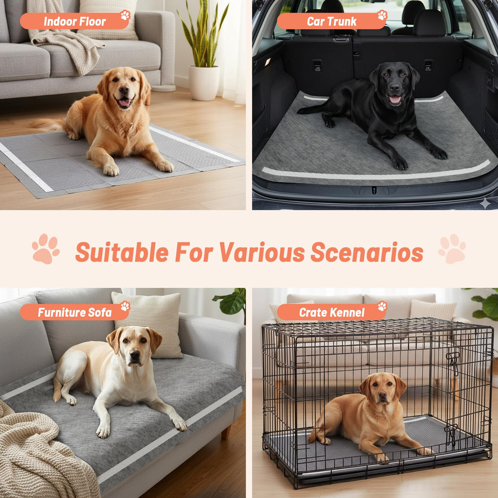 CAHUDIKIC charcoal pee pad multi-pet use in homes