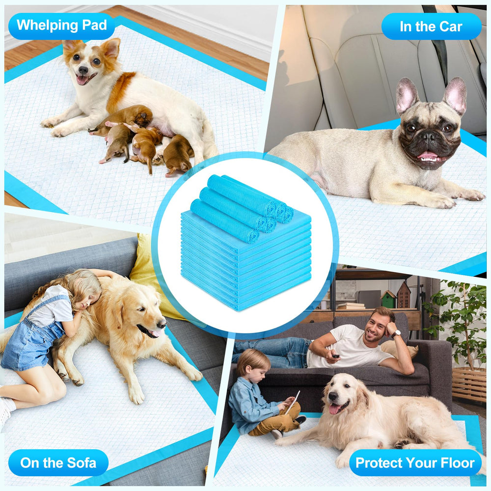 CAHUDIKIC pee pad extra-thick design supports training and larger pets