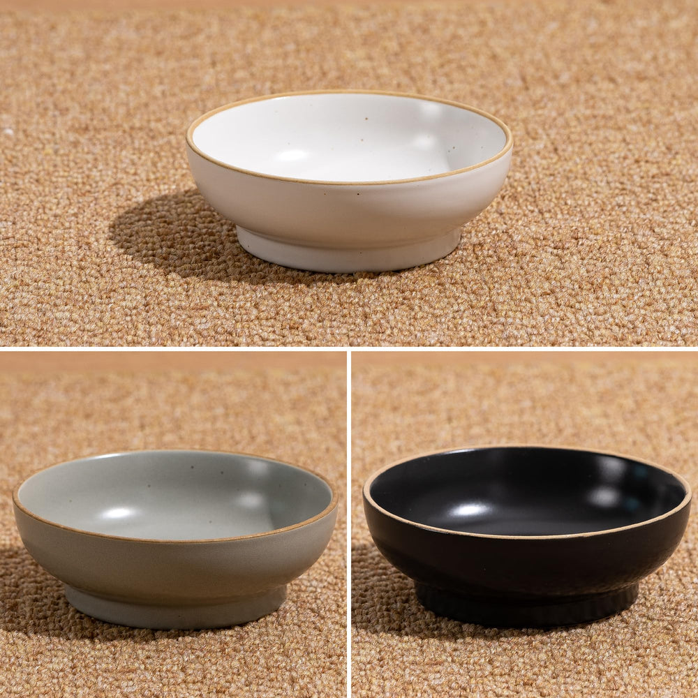 Caigmo 3-pack helps manage meals with separate bowls for water, dry, wet.