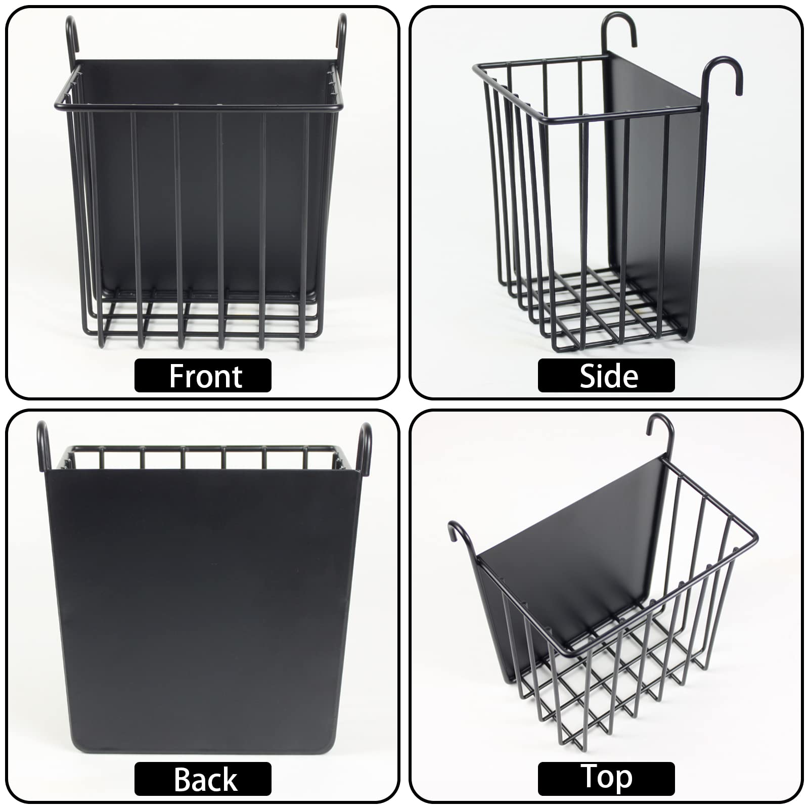 CAIQINLI guinea pig hay rack offers durable metal and tidy cage maintenance