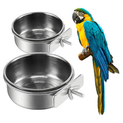 CAIYUANYUAN-SHENXUEJIAO small bird bowl 3.93 inches for tidy feeding in cages