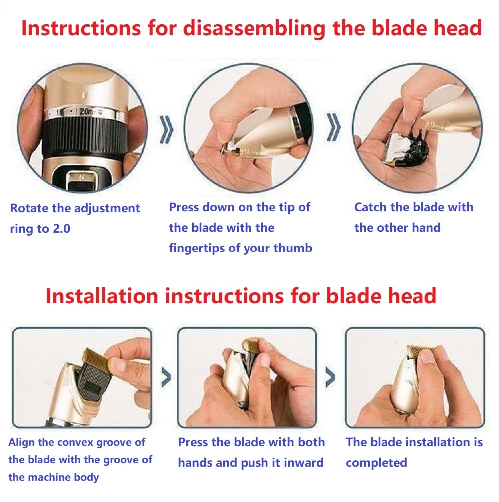 Cakapet stainless steel blades stay sharp through trims.