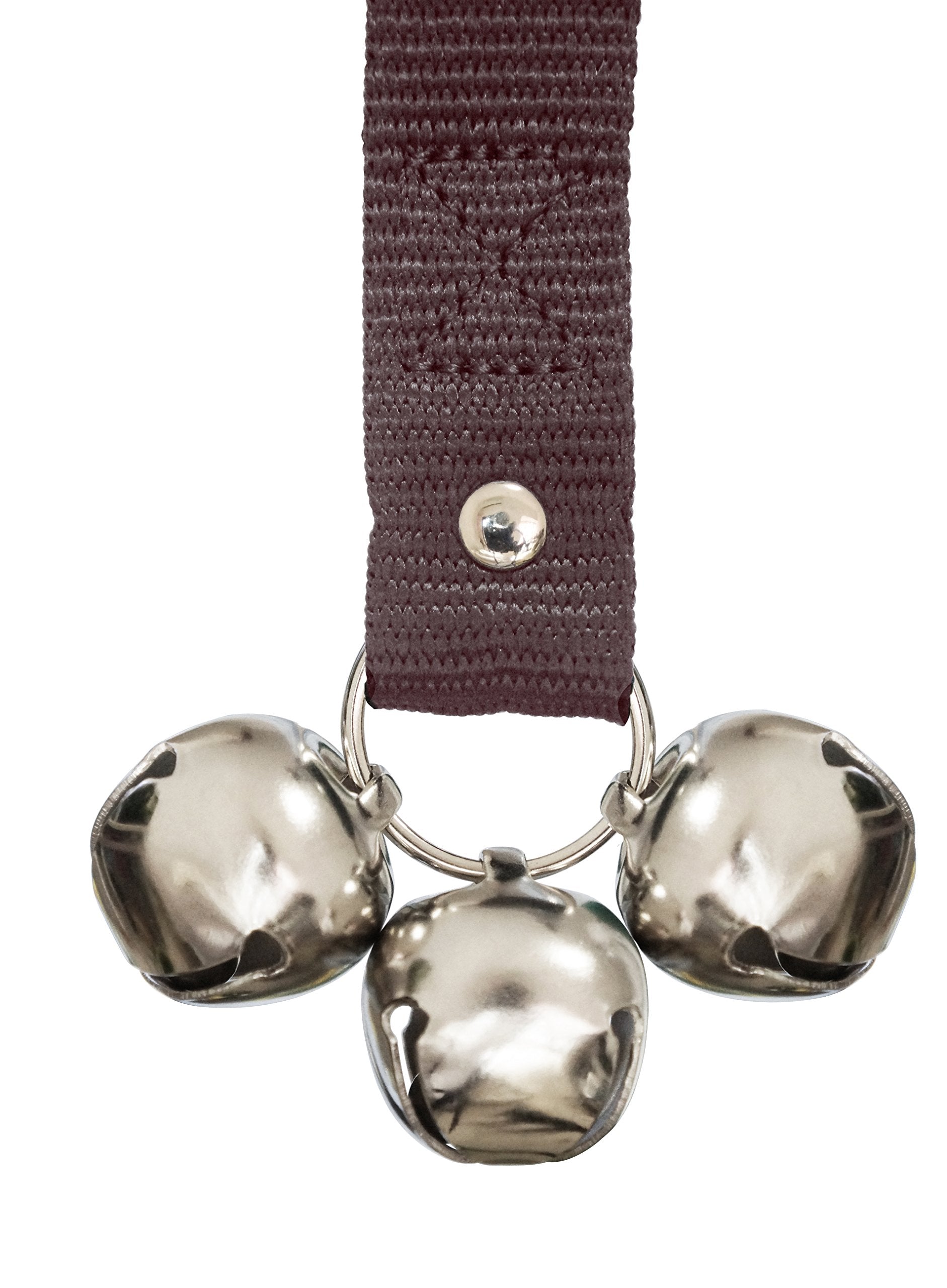 Caldwell's Dog Potty Bells packaging showcases quality and versatile dog doorbell design.
