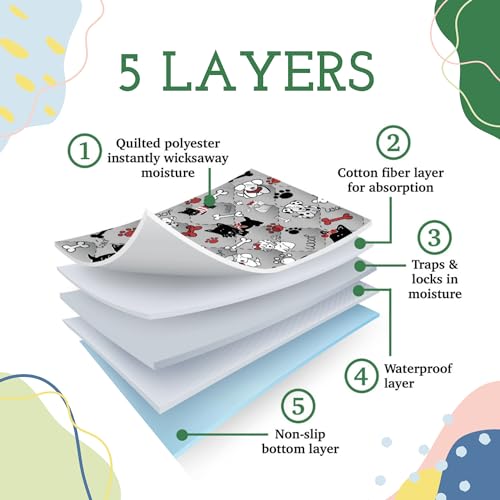 Caldwell's Potty Pad three-pack shows convenient set for homes with multiple rooms.