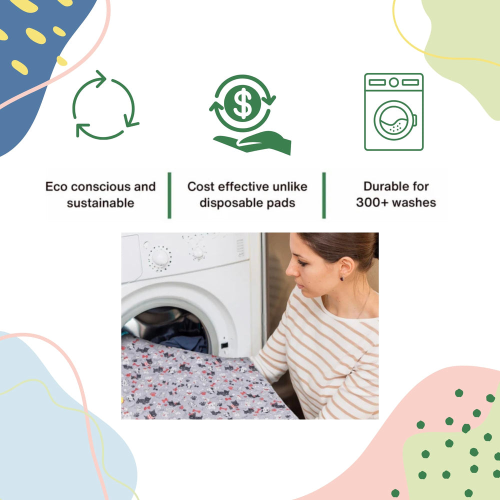 Caldwell's whelping rug provides a waterproof surface for care setups