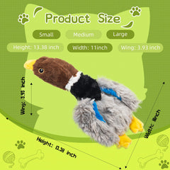 Calibonbon Extra-Plush Duck Toy crinkle detail enhancing sensory engagement during fun sessions.