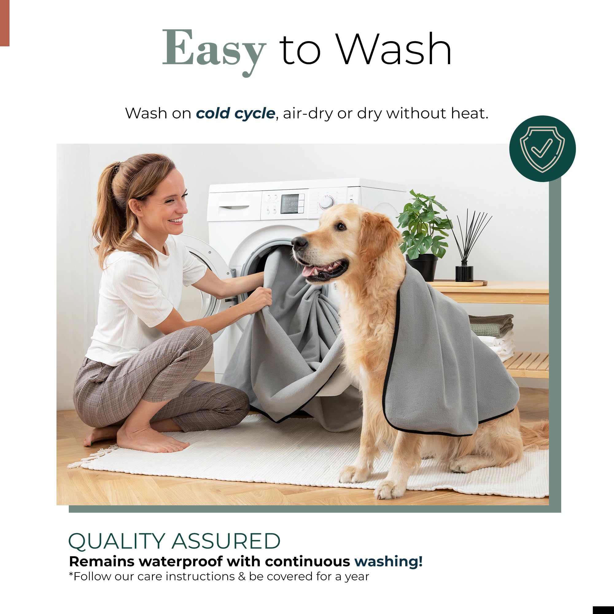 Callarome Waterproof Blanket versatile color and size options fit any room.