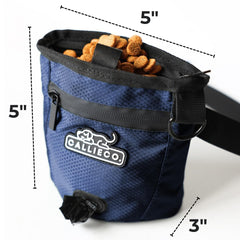 Callieco mini dog treat pouch adjustable waist belt fits a range of waists
