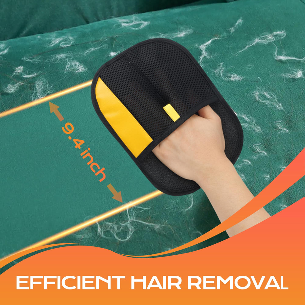 Calmorazen glove removing fur from sofas and fabrics.