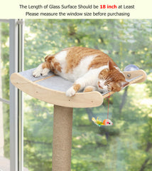 Caloreduce cat-perch-scratching-post PVC satisfies scratching urges and protects furniture.