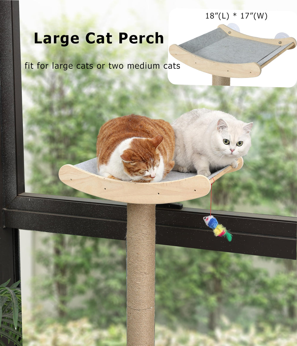 Caloreduce easy-installation-window-perch makes setup quick and tool-free.