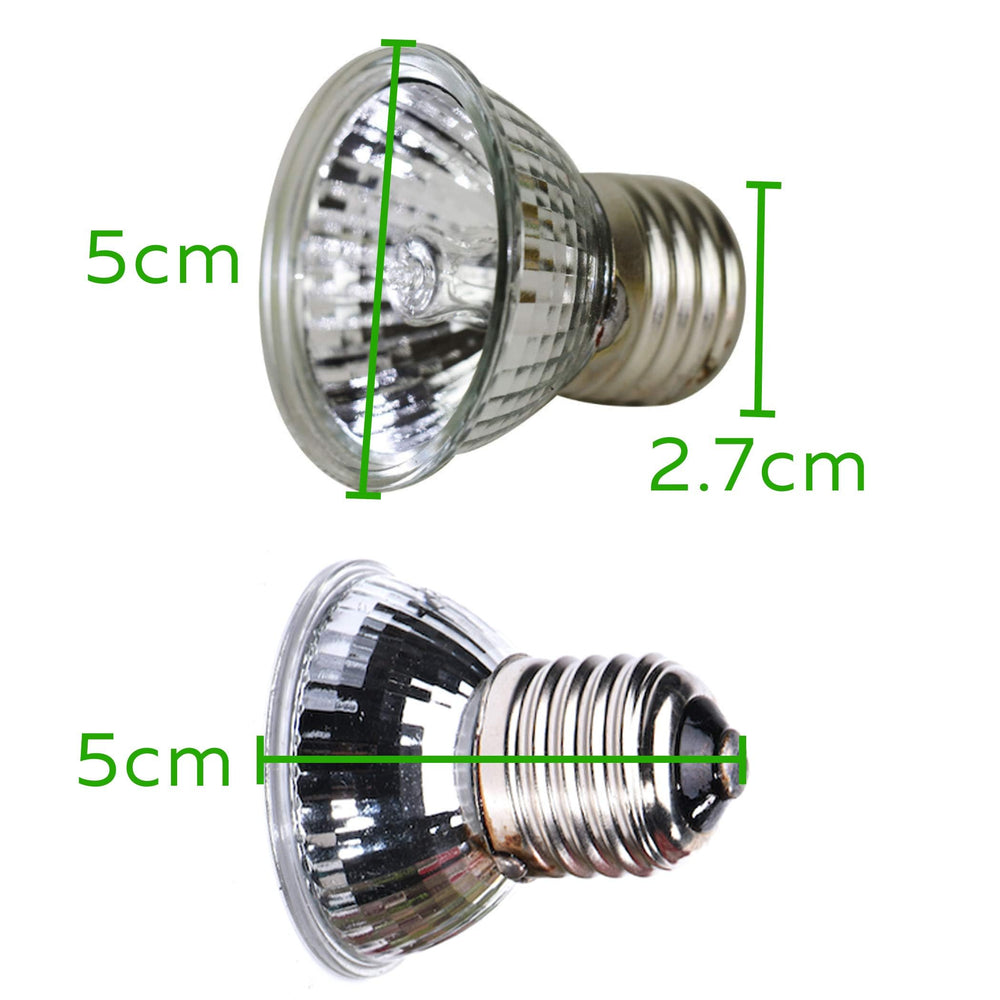 CALPALMY 4-Pack 50W UV bulbs fixture-compatibility for multiple lamp types showcases universal fit.