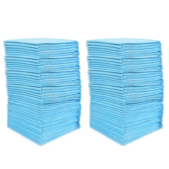 CALPALMY ultra-absorbent pads show 18x13 inches for rabbit litter boxes.