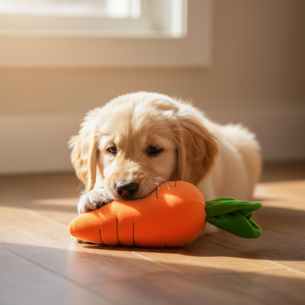 Calsgkspray carrot toy suitable for large dogs chew