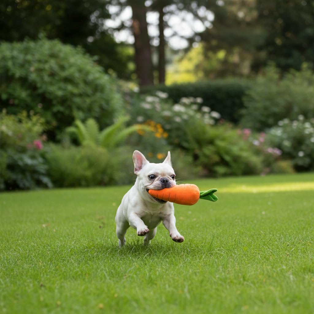 Calsgkspray carrot toy offers versatile sizes for all breeds