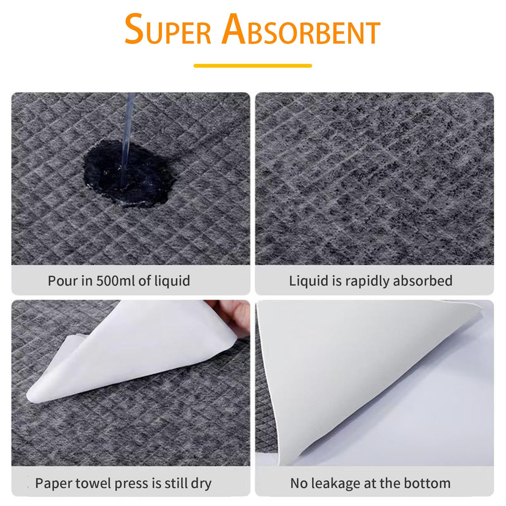 Camonti multi-layer absorbent pad keeps moisture contained