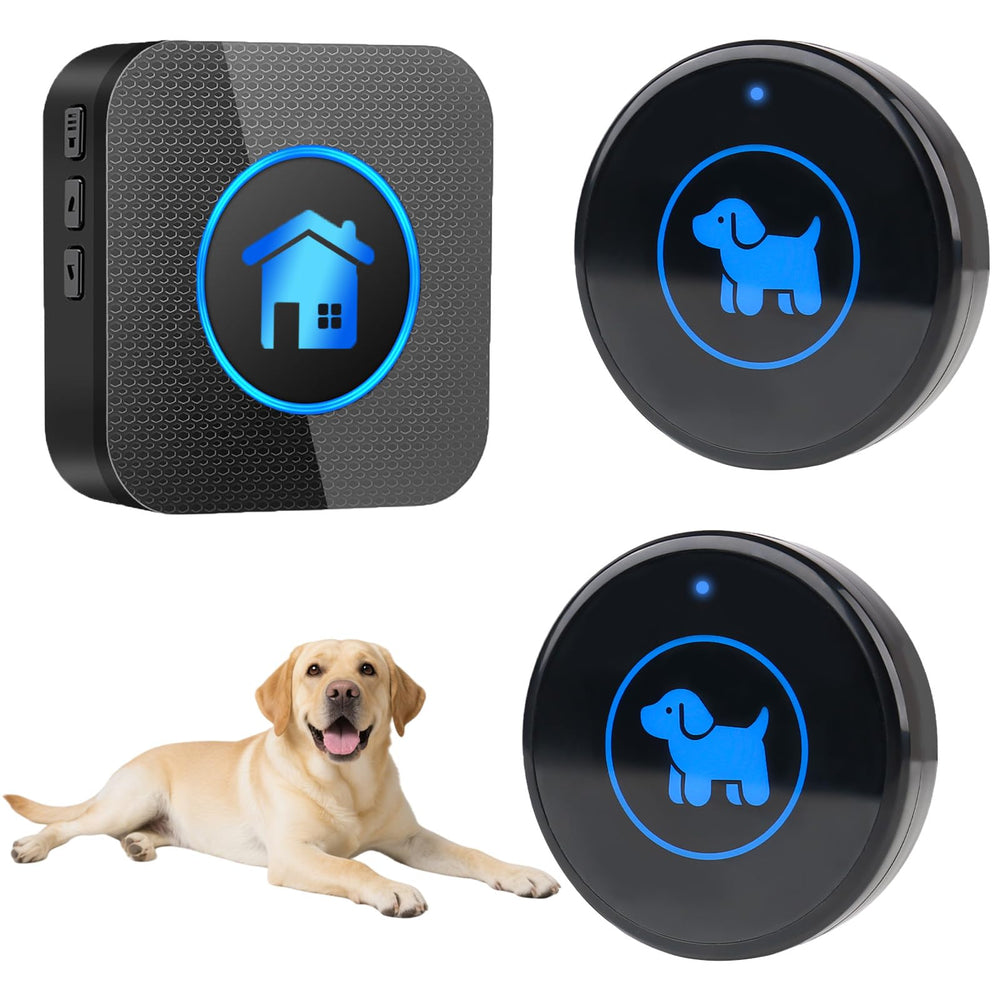 Cangecit dog door bell receiver enabling wireless potty signaling across rooms