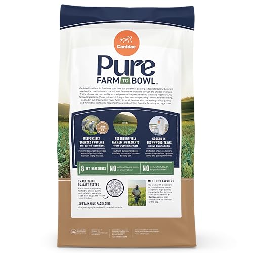 CANIDAE Pure Farm to Bowl ten-ingredient lineup communicates clear nutrition