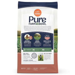 Canidae Pure Farm to Bowl regenerative farming label highlights soil health.
