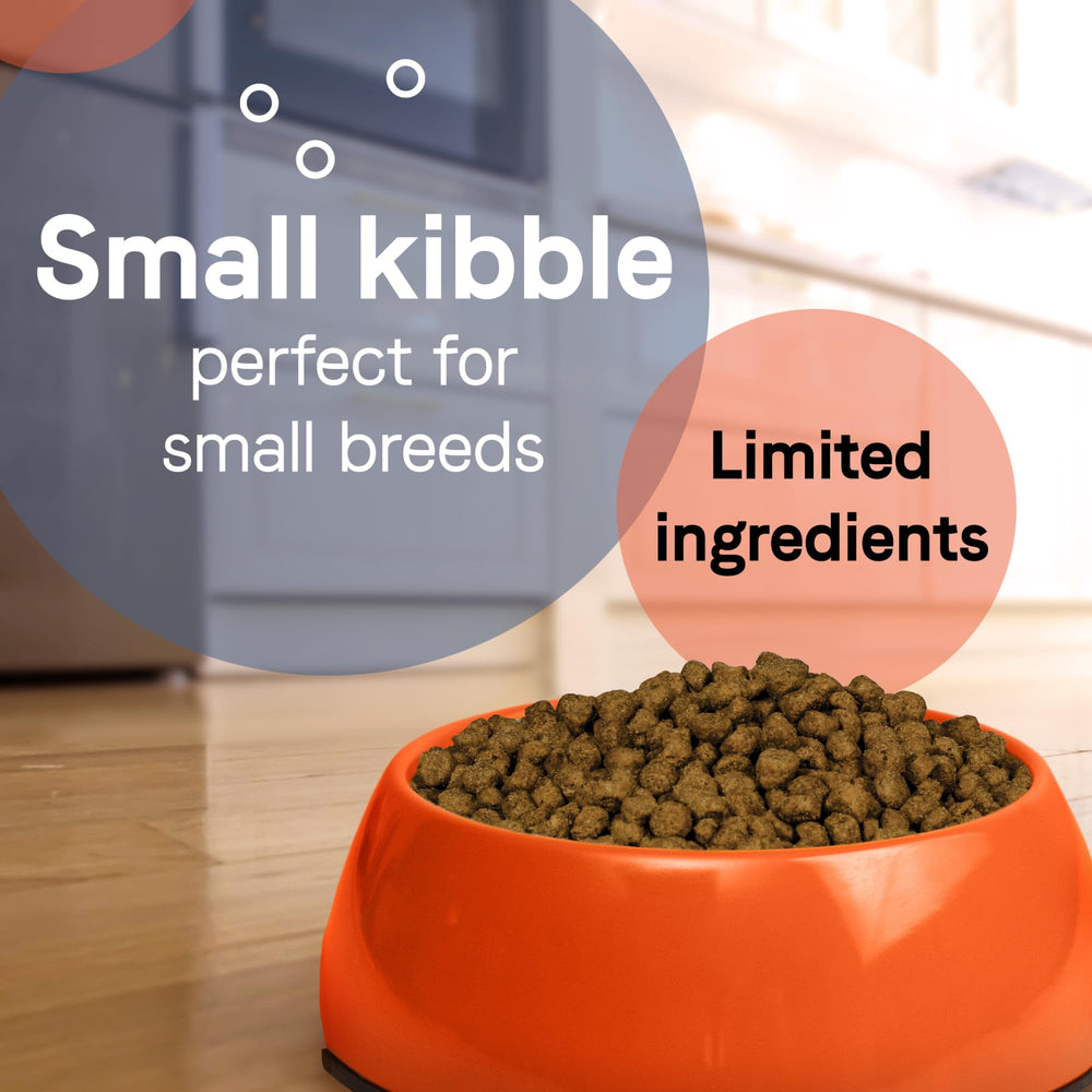 Canidae Pure Petite Salmon freeze-dried coating illustrating flavor boost in kibble