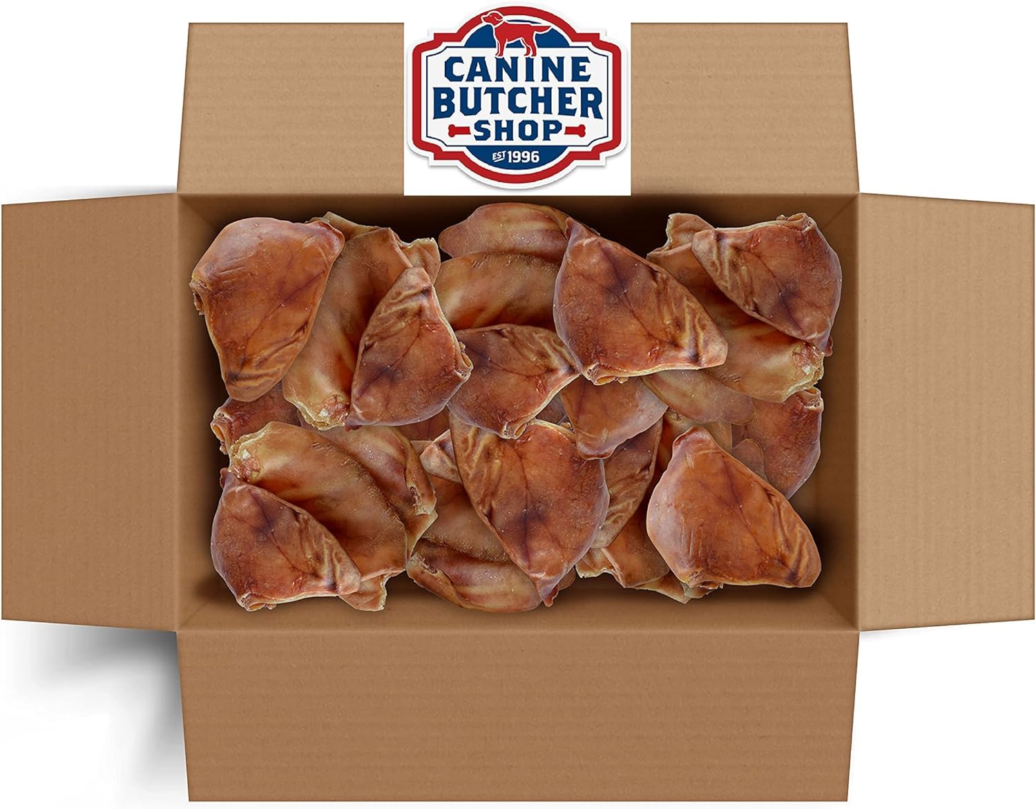 Canine Butcher Shop USA sourcing map image highlights domestic supply.