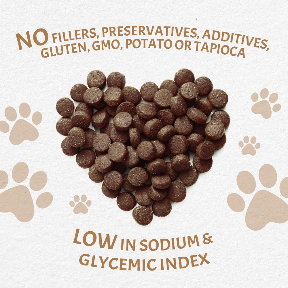Canine Caviar Free Spirit omega-3-6 balance ingredients support skin and coat