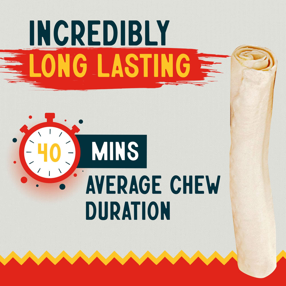 Canine Chews bulk rawhide chews 20-pack for continuous supply