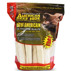 Canine Chews large-dog rawhide bones 10-11 inch chew for oral hygiene support