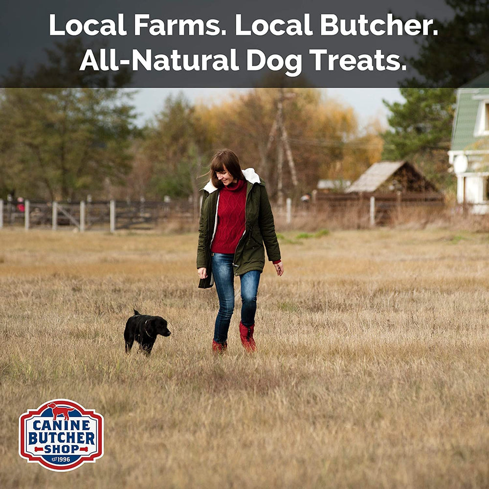 Canine Butcher Shop all-natural ingredients indicate a pure, additive-free chew.