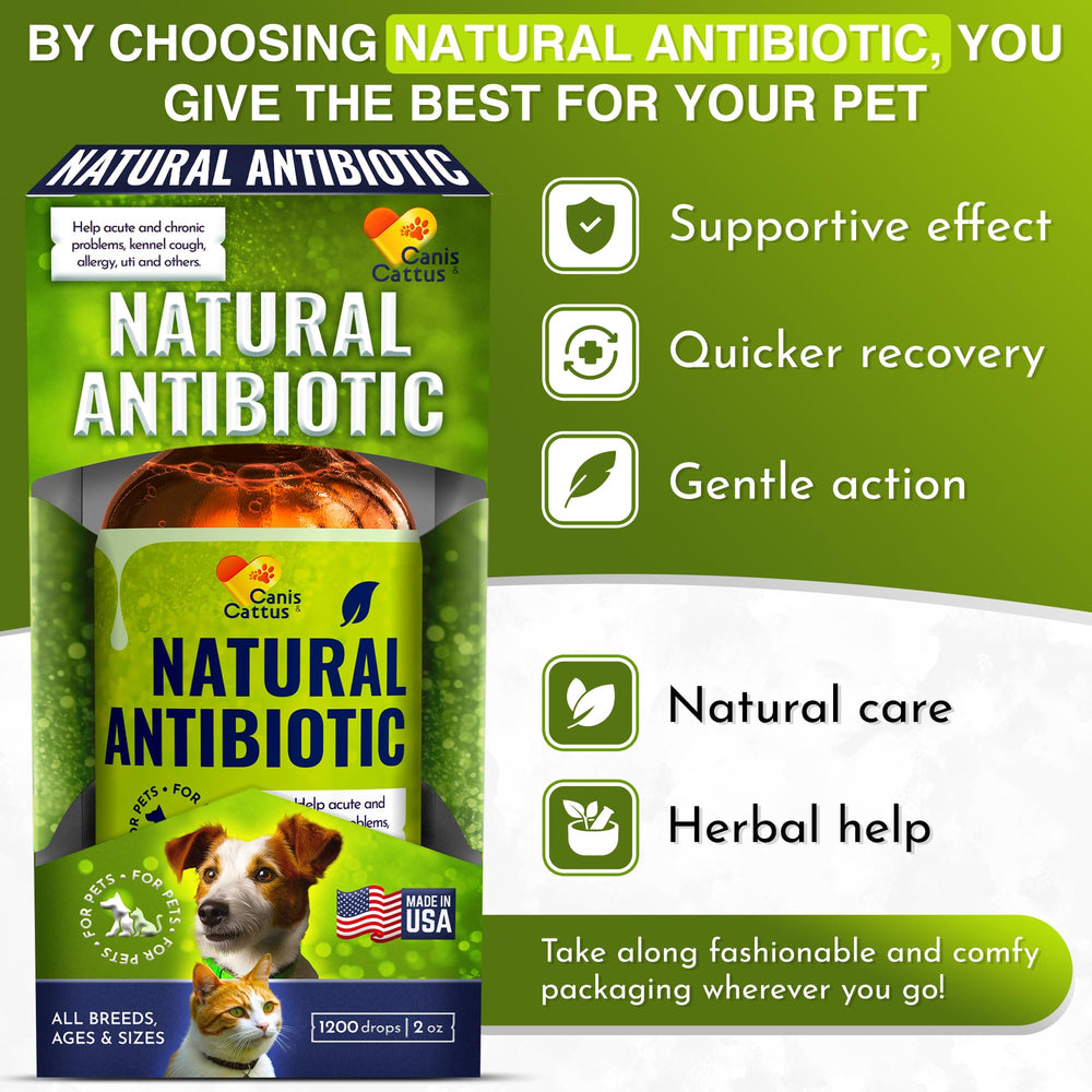 Canis&Cattus flavorless liquid mixed into pet food for stress-free dosing