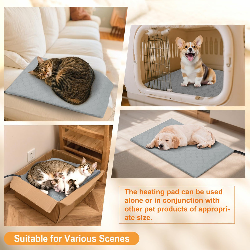 CANMIL cat heating pad size options fit cats and small dogs