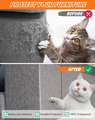 CANWUPON cat scratch protector with invisible surface blending with decor
