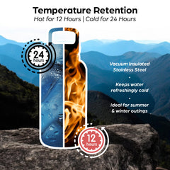 CANYAS double-wall insulation keeps drinks cold for hours on hikes.