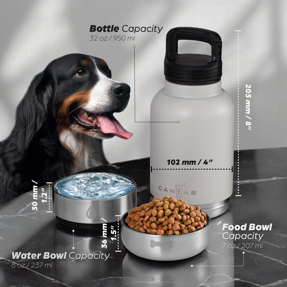 CANYAS wide-mouth bottle makes adding ice and cleaning easier.