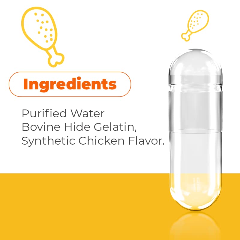 Capsuline PetCaps easy-fill design enables simple dosing and compatibility with dry ingredients.