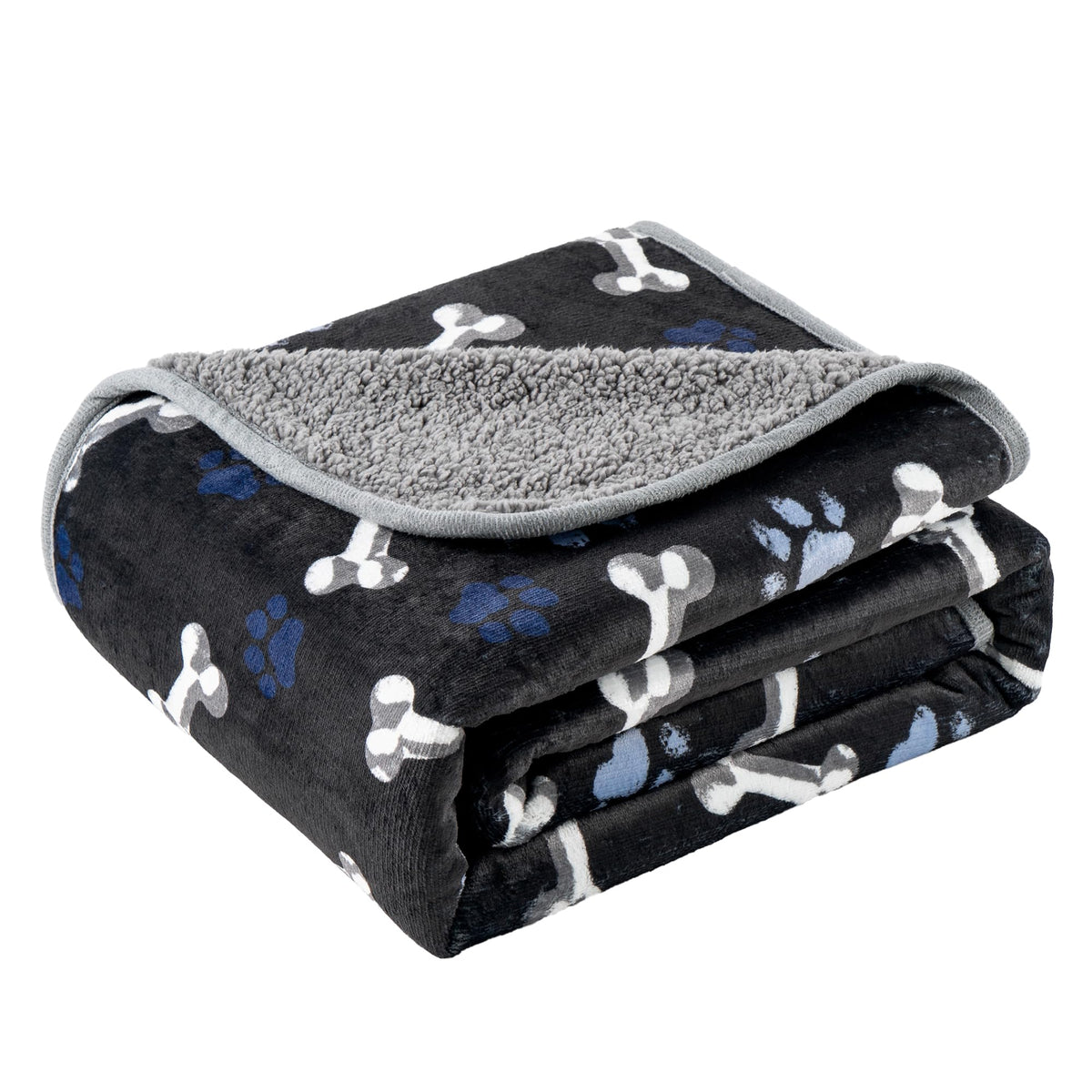 CAPT.SNOOZE waterproof dog blanket on sofa with protective comfort and spill resistance.