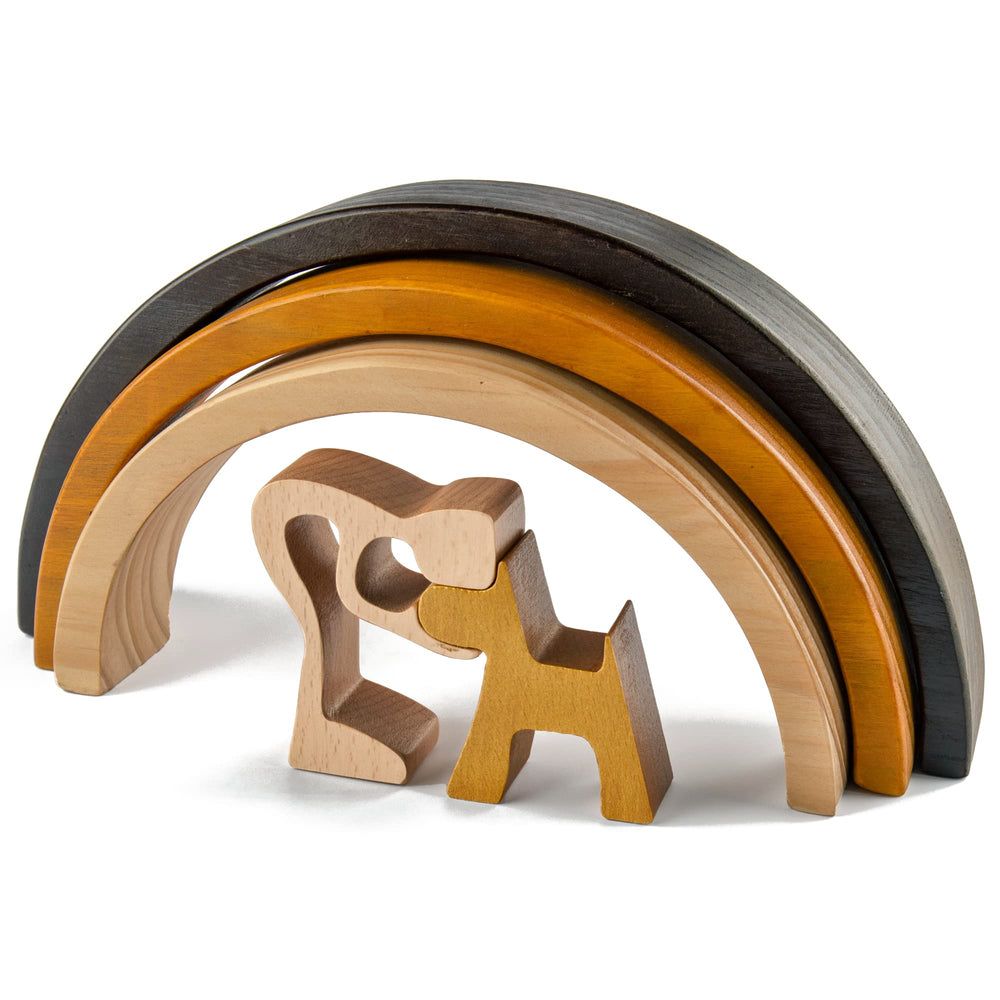 Capti Rainbow Bridge sustainable materials and artisan design for mindful gifting.