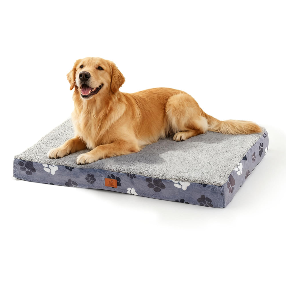 CAPT.SNOOZE waterproof egg-crate foam bed with 35x22 inches supports joints and comfort