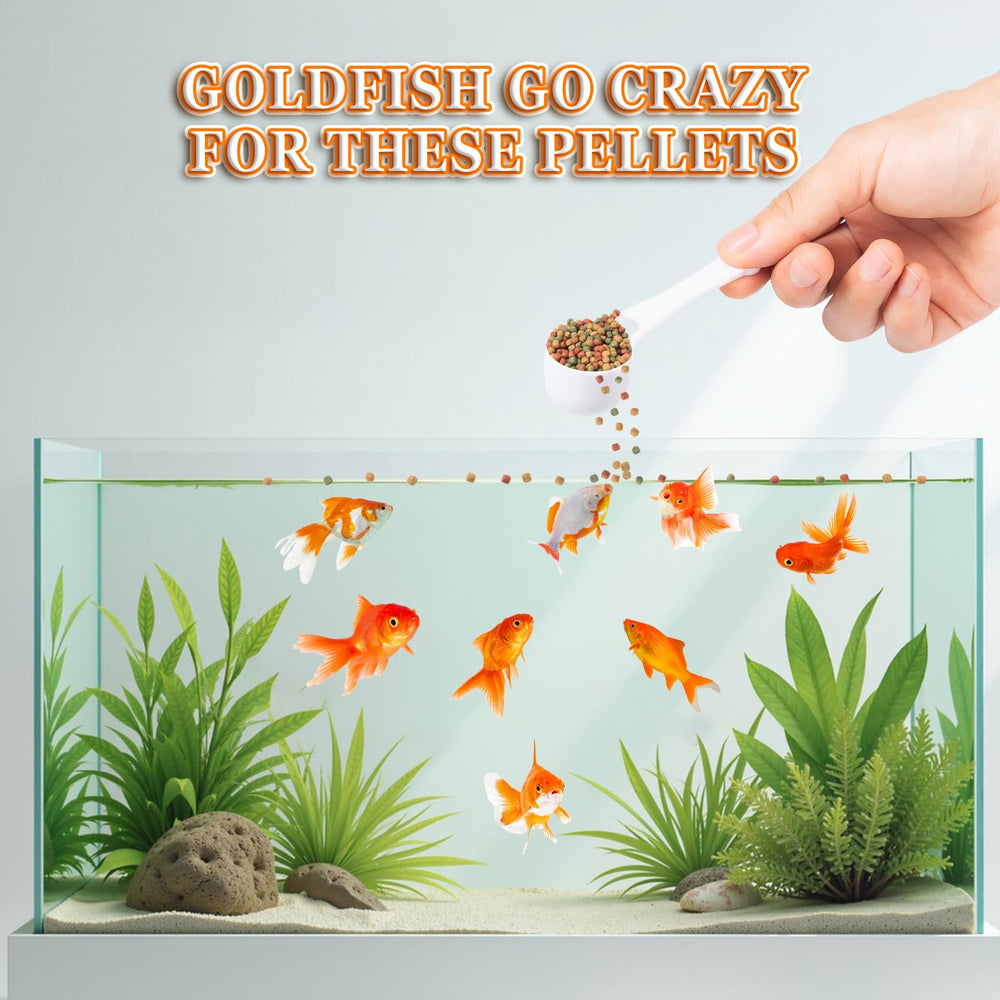 Capuca Goldfish Food pond-tank use suitable for home aquariums and outdoor ponds
