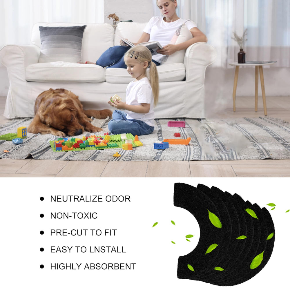caqeaus packaging shows durable carbon-filter material.