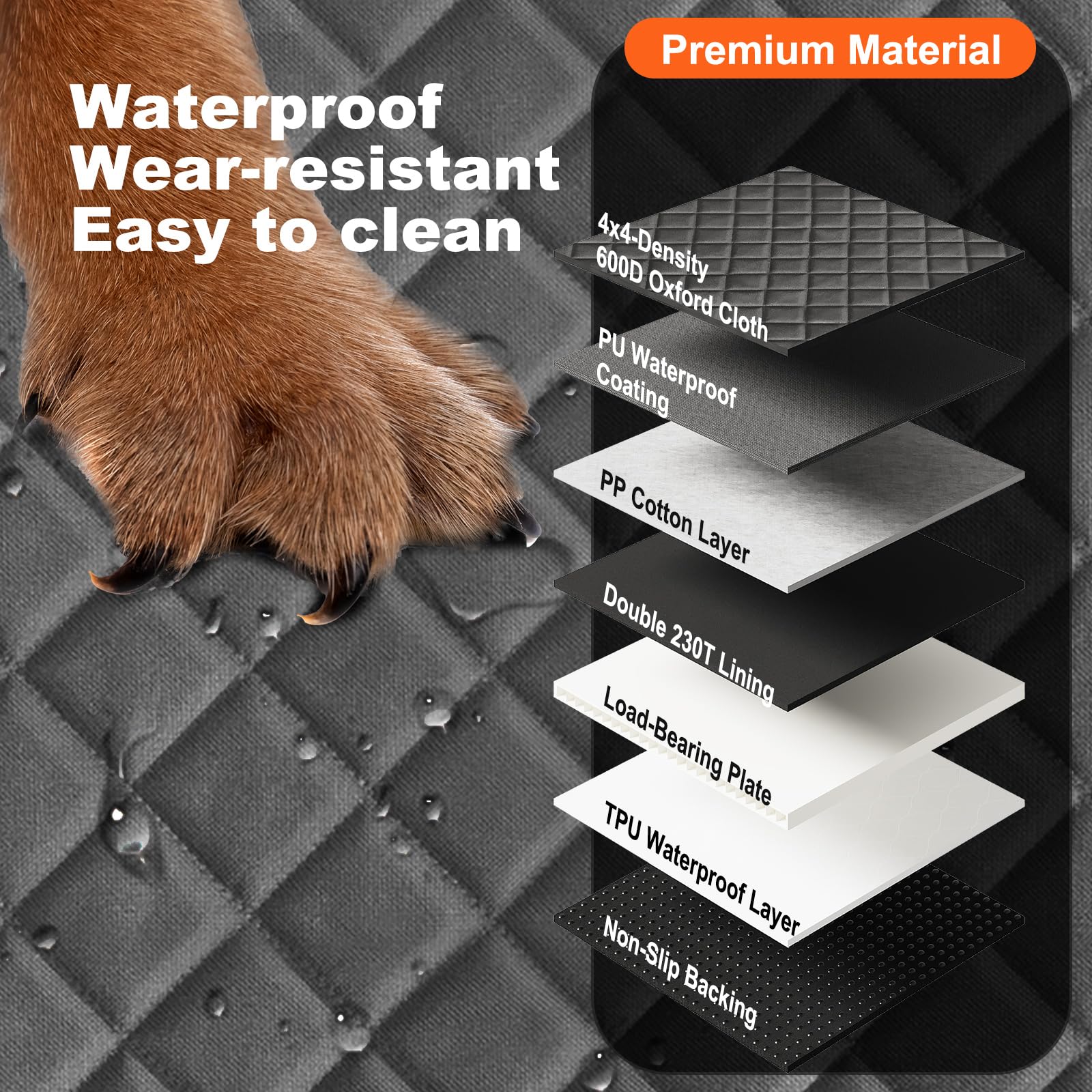CarChic durable materials 7-layer construction for long-lasting car protection