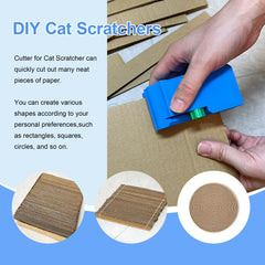 Cardboard Cutter for Cat Scratchers blade protectors improve safe storage