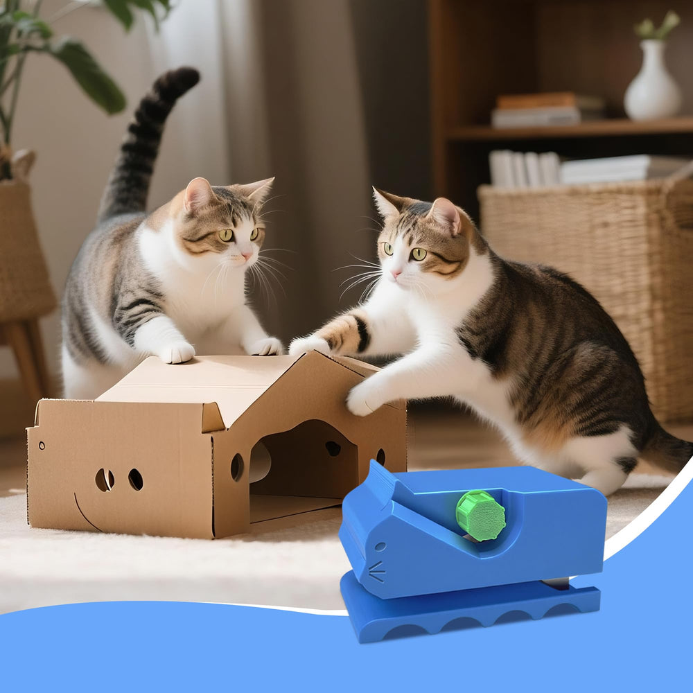 Cardboard Cutter for Cat Scratchers reuse cardboard into scratching toys
