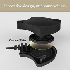 Carefree Fish air stone providing fine bubbles to improve water circulation
