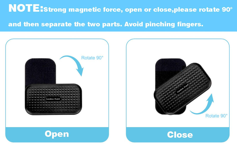 Carefree Fish cleaner near tank edge illustrates safe handling and ergonomic leverage.