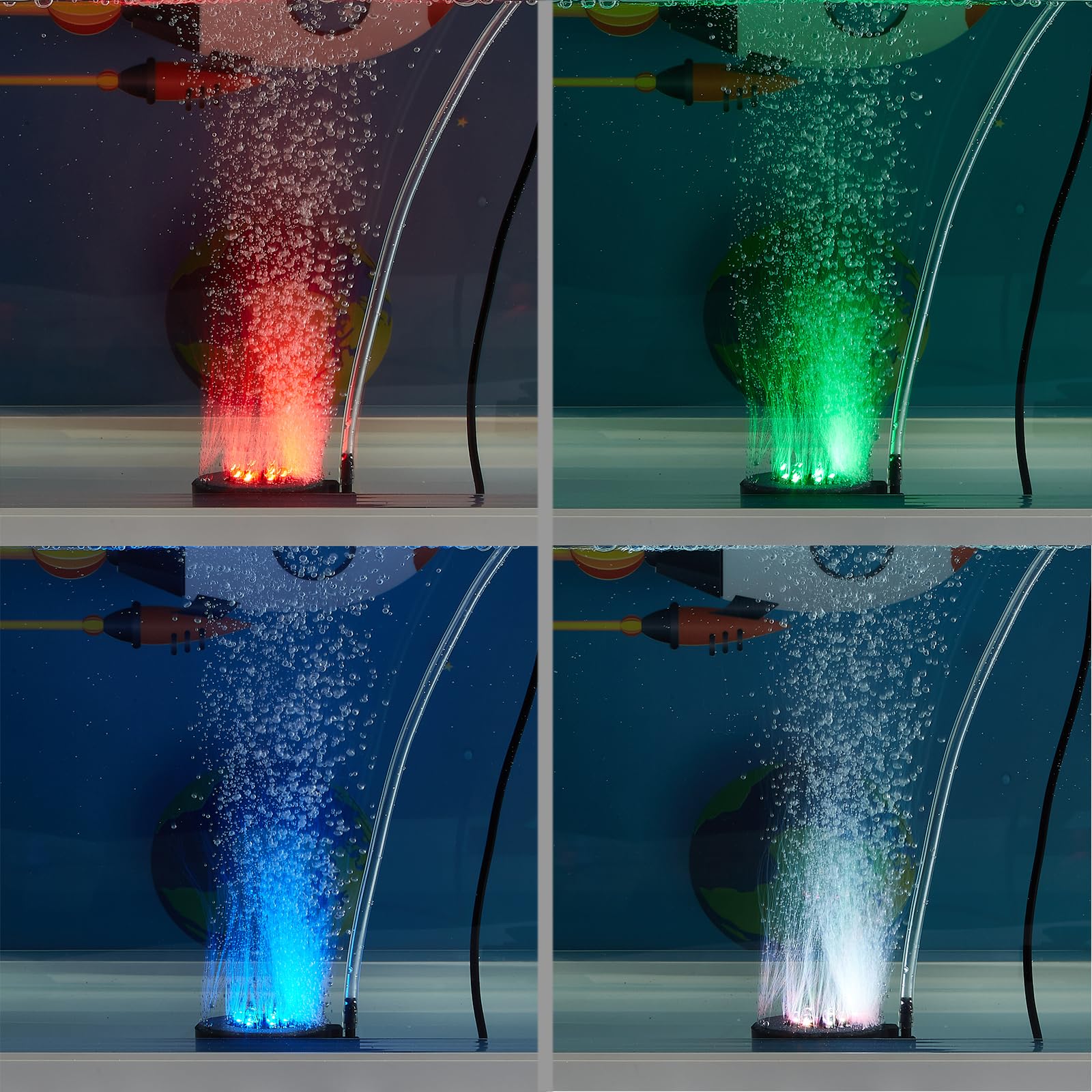 Carefree Fish 3 ft tubing for flexible, secure aquarium setup.